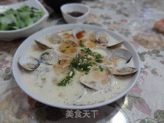 花蛤蒸蛋的做法步骤：6