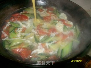 ✿天凉好个秋——番茄蛋花汤✿的做法步骤：10