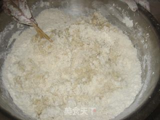 以前中秋家家都做的麦饼的做法步骤：4