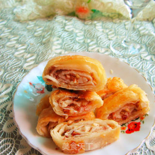 酥卷的做法步骤：11