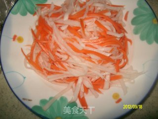 ✿爆腌儿萝卜丝✿的做法步骤：5