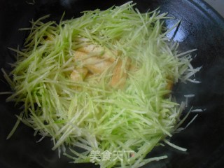 萝卜丝炖豆腐的做法步骤：5
