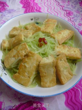 萝卜丝炖豆腐的做法步骤：7