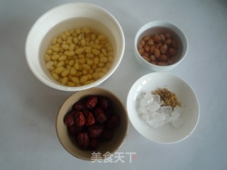 花生黄豆红枣汤的做法步骤：1