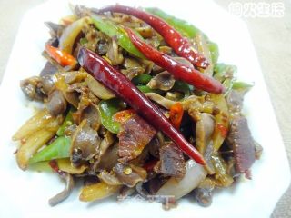 香辣火腿鸡胗的做法步骤：12