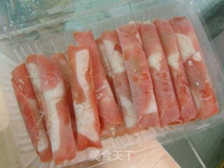 金针肥牛卷的做法步骤：1