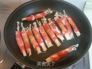 金针肥牛卷的做法步骤：7