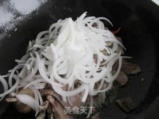 爆炒牛头肉——新疆味道的做法步骤：7