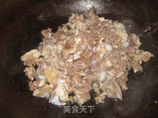 辣炒牛脆骨的做法步骤：5