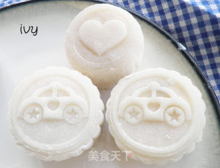 冰皮月饼-芸豆的做法步骤：6