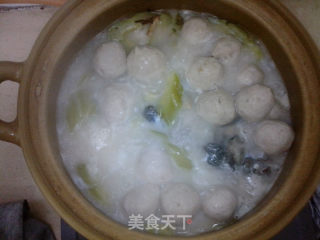 鲫鱼苦瓜肉丸汤的做法步骤：5