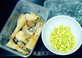 DY便当-青豆鸡肉焗饭的做法步骤：1