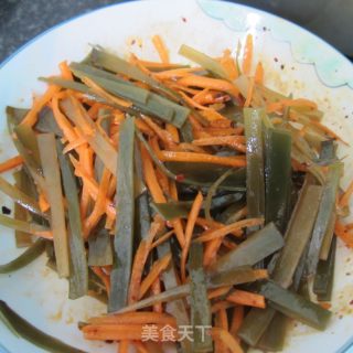 萝卜海带丝的做法步骤：2