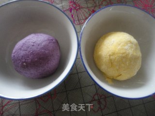 彩色蝴蝶卷的做法步骤：1