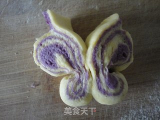 彩色蝴蝶卷的做法步骤：9