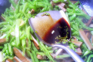 扁豆炒香干的做法步骤：6
