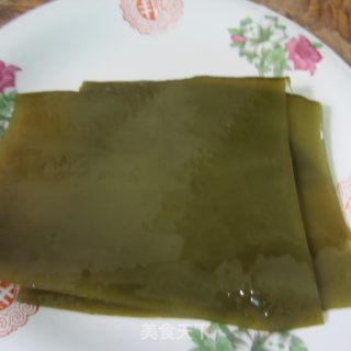 海带卷的做法步骤：1