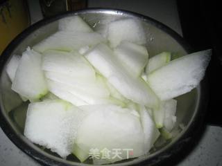 潮汕肉丸菜脯烧冬瓜的做法步骤：1