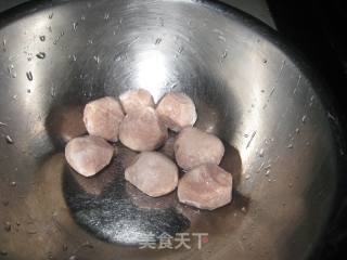 潮汕肉丸菜脯烧冬瓜的做法步骤：2