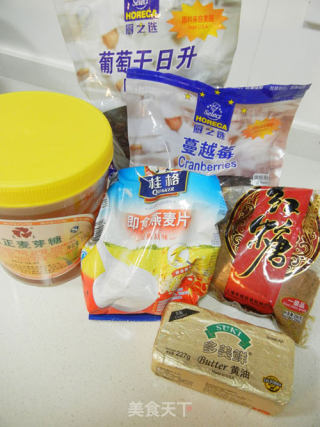 香草干果燕麦饼的做法步骤：1