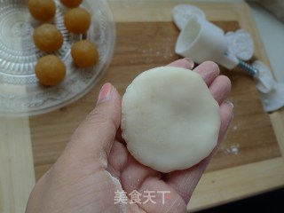 【冰皮月饼】独爱那一份冰清玉洁的纯的做法步骤：8