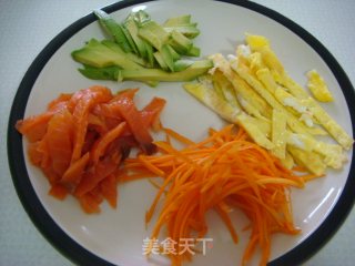 简便手卷寿司的做法步骤：2