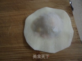 云吞的花样吃，荤素搭配，营养美味——云吞帽的做法步骤：8