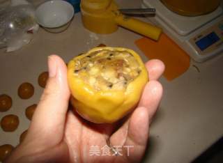 广式五仁月饼的做法步骤：8