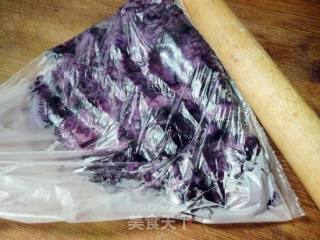 紫薯炼乳月饼的做法步骤：3