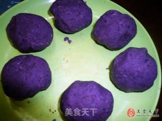 紫薯炼乳月饼的做法步骤：6