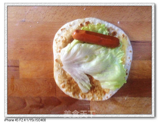 鼓鼓的鸡蛋灌饼的做法步骤：16