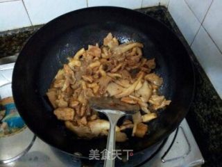 平菇肉片的做法步骤：7