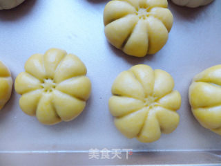 漂亮的南瓜豆沙月饼的做法步骤：10