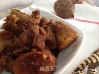 芋头炖小排的做法步骤：8