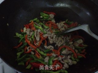 小炒牛肉的做法步骤：6