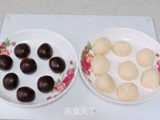 预热中秋之~~【冰皮豆沙月饼】的做法步骤：9