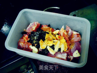 豉汁排骨焗饭的做法步骤：3