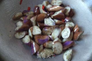 茄子烧毛豆的做法步骤：5