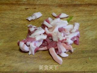 青椒肉丝拌面的做法步骤：2