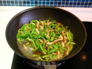 青椒肉丝拌面的做法步骤：10