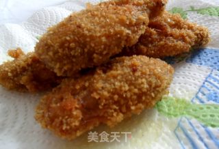 香辣炸鸡翅的做法步骤：6