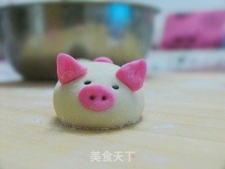 “萌”动你的心——小猪水果包的做法步骤：13