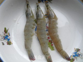 蒜蓉开背虾的做法步骤：2