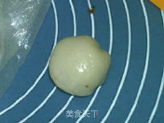 奶油蓝莓冰皮月饼的做法步骤：19