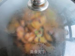 青萝卜干焖五花肉的做法步骤：10