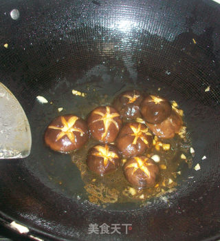 香菇菜心的做法步骤：9