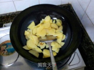 青椒土豆片的做法步骤：4