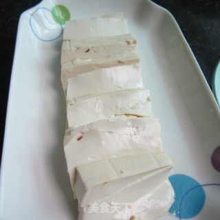 微波炉热豆腐的做法步骤：2
