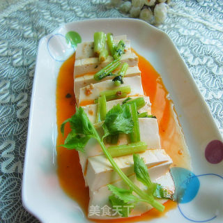微波炉热豆腐的做法步骤：6