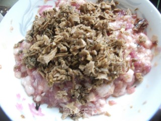 笋干菜蒸肉饼的做法步骤：5